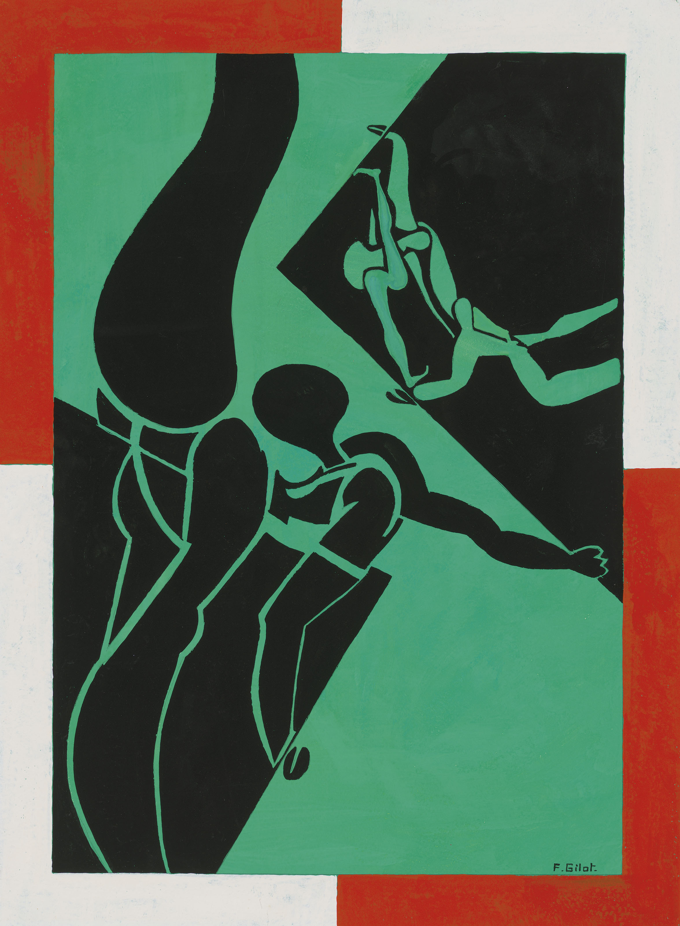 Françoise Gilot (b. 1921) , Fragile Balance Christie's